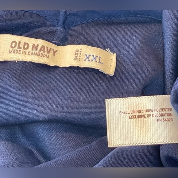 Old Navy Maxi Dress: Fully Lined Ruffled V Neck with Multi Colored Floral Print - Picture 11 of 16